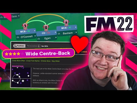 Wide Centre-Back Player Role Guide | Football Manager 2022 Alpha Gameplay