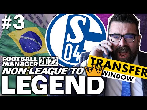 WONDERKID SHOPPING | Part 3 | SCHALKE 04 | Non-League to Legend FM22 | Football Manager 2022