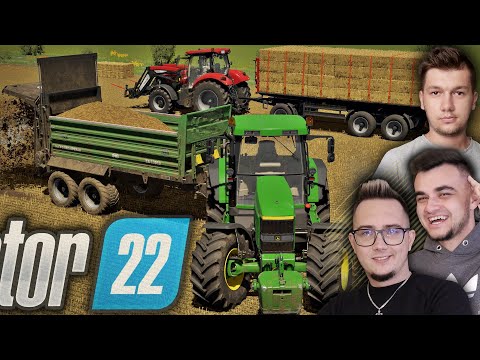 Zbieranie Bel, Rozlewanie Gnojowicy Na Łąkę & Obornik 😱 Farming Simulator 22 | "od Zera" #56