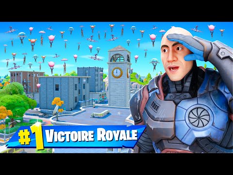 100 FONDATEUR se battent a TILTED TOWER sur FORTNITE