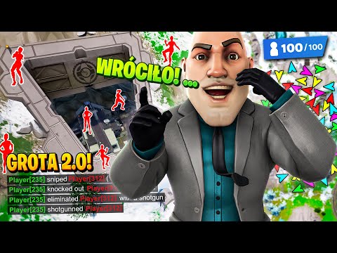 100 WIDZÓW na GROTA 2.0 w Fortnite! 💥 (NIESAMOWITE!)