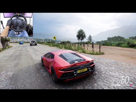 1400HP Lamborghini Huracán EVO – Forza Horizon 5 | Thrustmaster TX gameplay