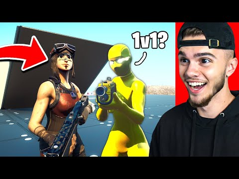 1v1ing the most Famous Fortnite YouTuber…