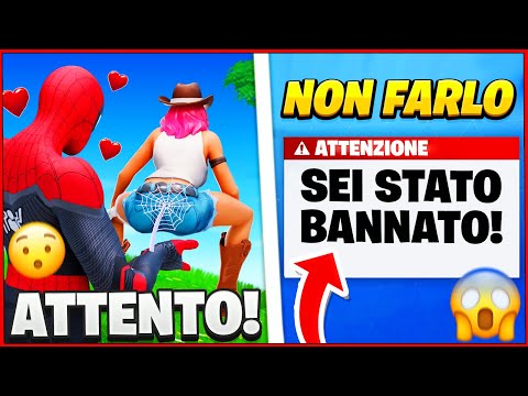 20 COSE ILLEGALI Che * NON * DEVI MAI FARE Su FORTNITE 😱 VERRAI BANNATO Per SEMPRE