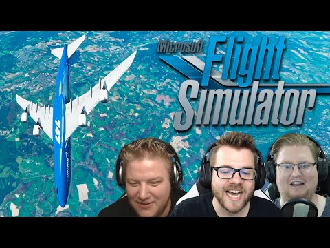 3 Bruchpiloten in einem Cockpit! Microsoft Flight Simulator