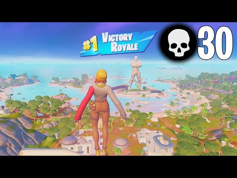 30 Elimination Solo vs Squad Win Full Gameplay Fortnite Chapter 3 (PC Controller)