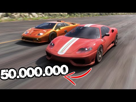 50.000.000 EN PAHALI ARABAYLA KAPIŞTIK part 2 – Forza Horizon 5
