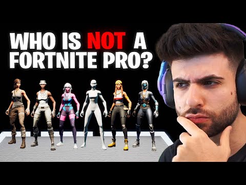 6 Fortnite Pros VS 1 Fake Pro! | Odd One Out