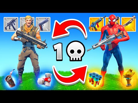 À chaque KILL je CHANGE de STUFF sur FORTNITE