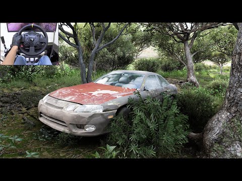 Abandoned Lexus SC300 Drift rebuild – Forza Horizon 5 | Thrustmaster TX