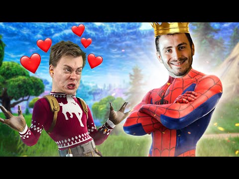 Alkan se mě snaží naučit Fortnite