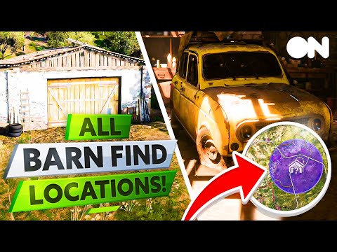 ALL Barn Find Locations | Forza Horizon 5