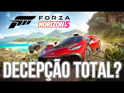 AS ÚLTIMAS NOTÍCIAS SÃO UMA DECEPÇÃO TOTAL PARA O FORZA HORIZON 5?
