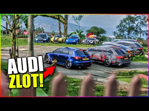AUDI Zlot *URWAŁEM ZDERZAK* / Forza Horizon 5