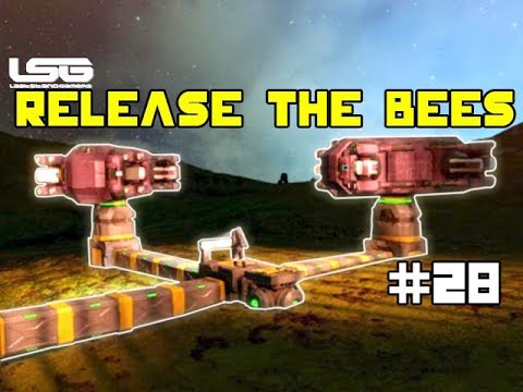 AUTOMATED DRONE DEFENSIVE SYSTEM !!! – Colony Wars – Space Engineers – Part 28