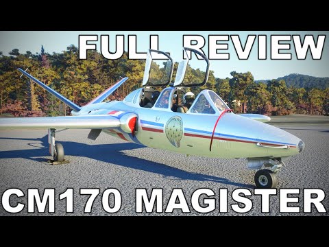 AzurPoly Fouga CM.170 Magister | Full Review | Microsoft Flight Simulator