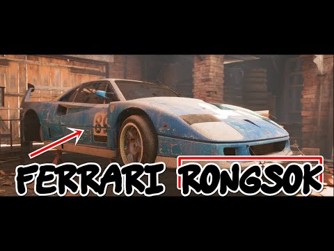 BARN FIND PERTAMA DAPET FERRARI F40 RONGSOK | FORZA HORIZON 5 INDONESIA