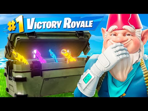 COFFRE IO SEULEMENT POUR FAIRE TOP 1 sur FORTNITE BATTLE ROYALE !