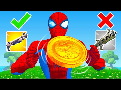 COIN FLIP CHALLENGE in Fortnite! (Chapter 3)