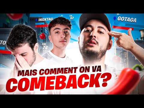 COMMENT CETTE GAME SE TERMINE EN TOP 1 ?? (Fortnite ft. Inoxtag & Etoiles)