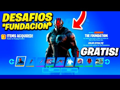 Como COMPLETAR TODAS LAS MISIONES de LA FUNDACION en FORTNITE – DESAFIOS de LA FUNDACION FORTNITE