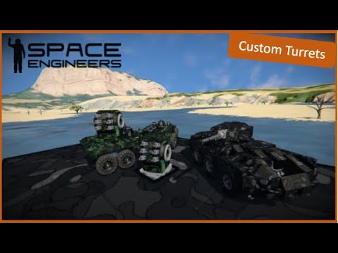 Custom Turret Designs – Space Engineers