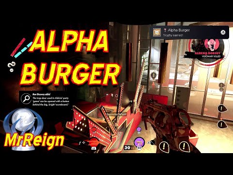 Deathloop – Alpha Burger Trophy Guide (How to defeat Aleksis using Meat Grinder)
