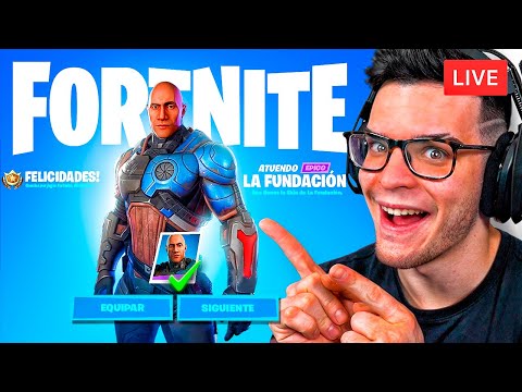 DESBLOQUEANDO *LA FUNDACIÓN* SKIN OCULTA de FORTNITE x CAPITULO 3!