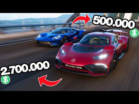 EN UCUZ vs EN PAHALI ARABALARIMIZI KAPIŞTIRDIK part 1 – Forza Horizon 5