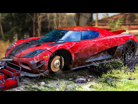 ENCONTREI O KOENIGSEGG DO FILME NEED FOR SPEED ABANDONADO NO FORZA HORIZON 5 (Restaurando Clássicos)