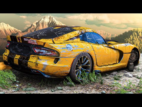 ENCONTREI O LENDÁRIO DODGE VIPER DO HORIZON 1 ABANDONADO NO FORZA HORIZON 5 (Restaurando Clássicos)
