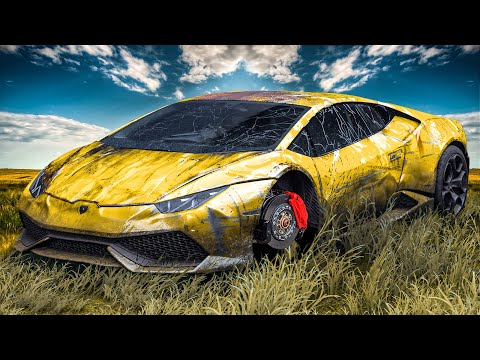 ENCONTREI UMA LAMBORGHINI HURACAN ABANDONADA NO FORZA HORIZON 5 (Restaurando Clássicos)