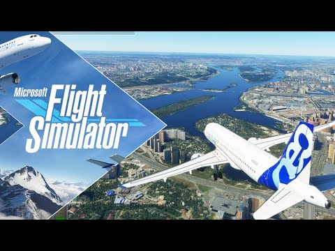 🔴Microsoft Flight Simulator – Вылет из Киева!