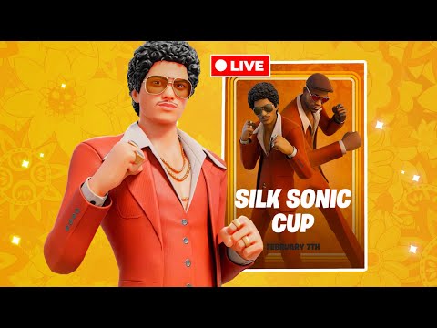 🔴SILK SONIC CUP LIVE! (Fortnite Chapter 3)