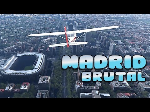 🛩️ Una vuelta por MADRID – Microsoft Flight Simulator 2020 Gameplay Español