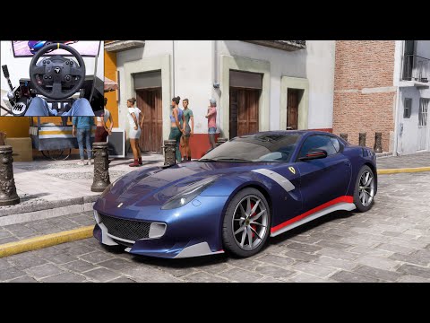 Ferrari F12 TDF – Forza Horizon 5 | Thrustmaster TX gameplay