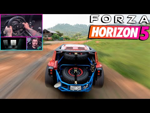 Ficou Impossível KKK – FORZA HORIZON 5 GAMEPLAY | Thrustmaster T300RS