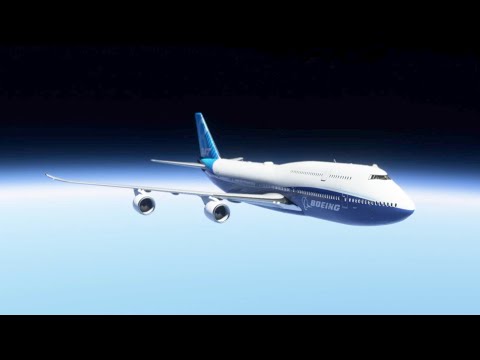 Flying The 747 TO SPACE In Microsoft Flight Simulator 2020