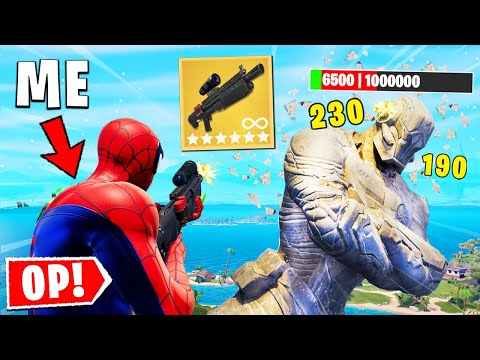 Fortnite added the SNIPER SHOTGUN.. it's overpowered