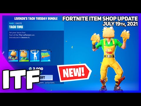 Fortnite Item Shop *NEW* LEVEN2K'S LOCKER BUNDLE! [July 19th, 2021] (Fortnite Battle Royale)