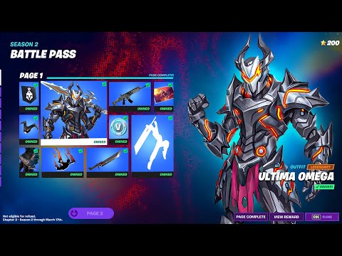 Fortnite Season 2 Battlepass (REVEALED)