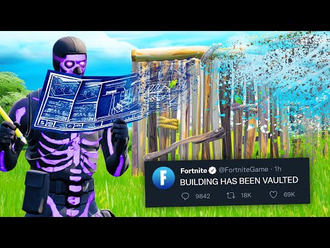 fortnite vaulted building