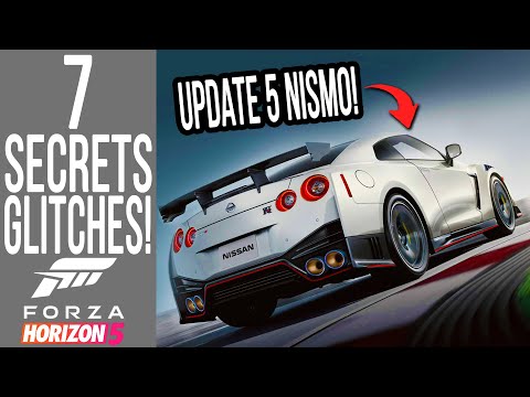 Forza Horizon 5 – 7 Secrets, Glitches & Easter Eggs! UPDATE 5 NISMO R35 GT-R TEASED?