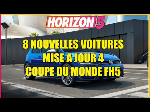 Forza Horizon 5 : 8 NOUVELLES VOITURES ! MISE A JOUR CHINOISE