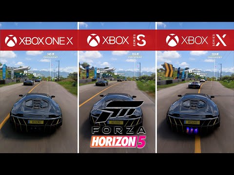 Forza Horizon 5 Comparison – Xbox Series X vs. Xbox Series S vs. Xbox One X vs. Xbox One S