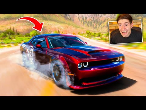FORZA HORIZON 5 – COMPREI um DODGE DEMON 1500 HP!!! (INSANO)