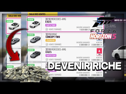 FORZA HORIZON 5 : DEVENIR RICHE RAPIDEMENT ET SANS GLITCH (APRÈS PATCH) !