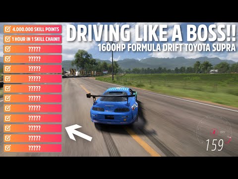 Forza Horizon 5 DRIVING LIKE A BOSS!! – 1600HP Formula Drift Toyota Supra