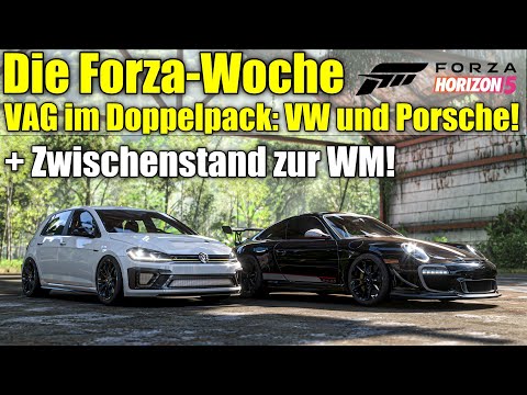 Forza Horizon 5 – Forza-Woche – VW Golf R mit lizenziertem Tuning und der 997 GT3 RS kehrt zurück!