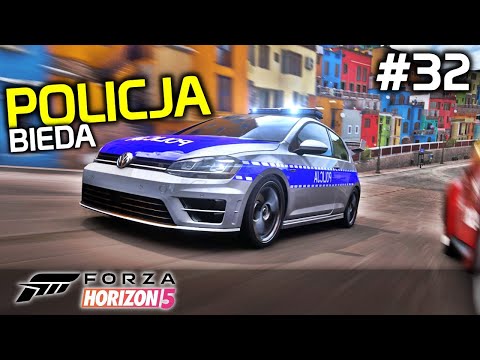 Forza Horizon 5 Gameplay PL PC [#32] POLICJA BIEDA vs PIRAT Drogowy /z Bertbert & Yoshella